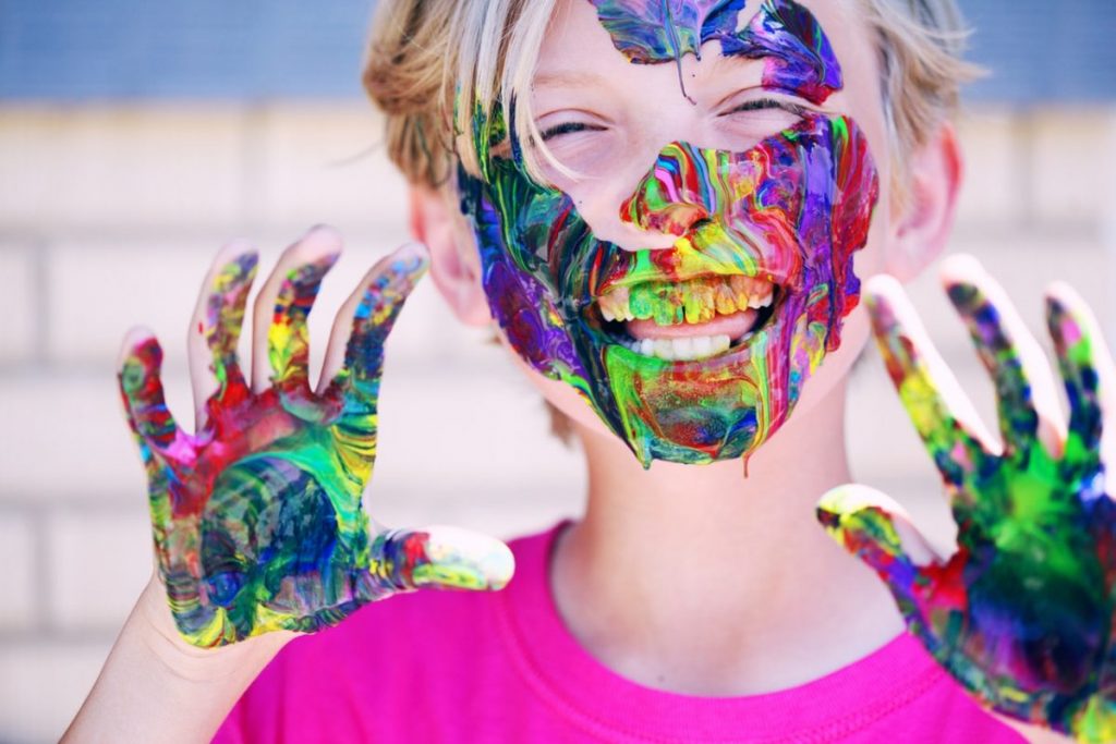 boy-facepaint-enjoy